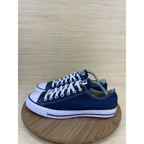 Converse Other - NEW Converse Chuck Taylor All Star Low Navy Blue Canvas Athletic Shoes Mens 9